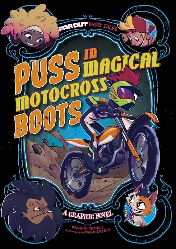 Puss in Magical Motocross Boots: A Graphic Novel цена и информация | Knygos paaugliams ir jaunimui | pigu.lt