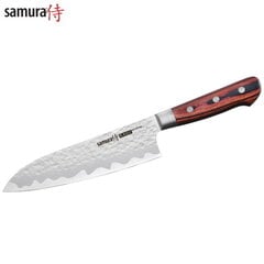 Универсальный ухонный нож Samura Kaiju Santoku c опорой лезвия, 180 мм цена и информация | Ножи и аксессуары для них | pigu.lt