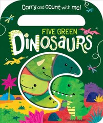 Five Green Dinosaurs цена и информация | Книги для самых маленьких | pigu.lt