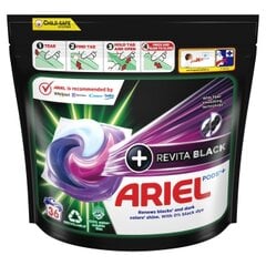 Ariel All-in-1 PODs +Revita Black капсулы для стирки, 36 шт. цена и информация | Средства для стирки | pigu.lt