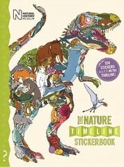 Nature Timeline Stickerbook цена и информация | Книги для самых маленьких | pigu.lt