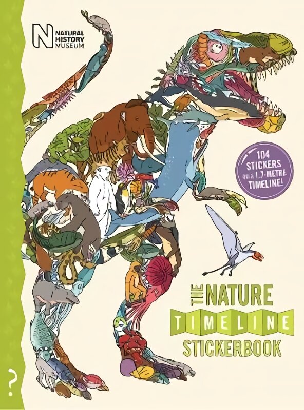 Nature Timeline Stickerbook kaina ir informacija | Knygos mažiesiems | pigu.lt