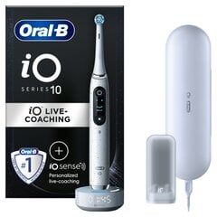 Oral-B iO10 Series Stardust White kaina ir informacija | Elektriniai dantų šepetėliai | pigu.lt