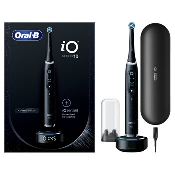 Oral-B iO 10 Cosmic Black цена и информация | Электрические зубные щетки | pigu.lt