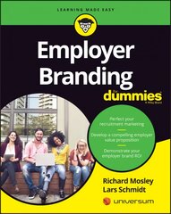 Employer Branding For Dummies kaina ir informacija | Ekonomikos knygos | pigu.lt