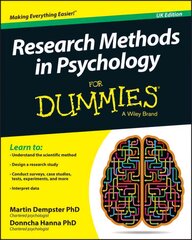 Research Methods in Psychology For Dummies цена и информация | Книги по социальным наукам | pigu.lt