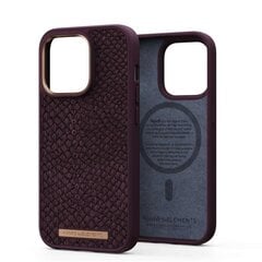 Njord by Elements Salmon Leather MagSafe iPhone 14 Pro kaina ir informacija | Telefono dėklai | pigu.lt