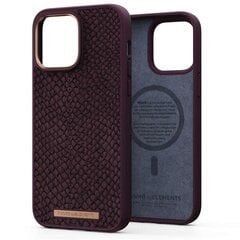 Njord by Elements Salmon Leather MagSafe iPhone 14 Pro Max цена и информация | Чехлы для телефонов | pigu.lt