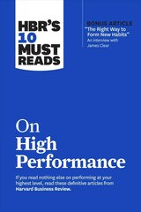 HBR's 10 Must Reads on High Performance цена и информация | Книги по экономике | pigu.lt