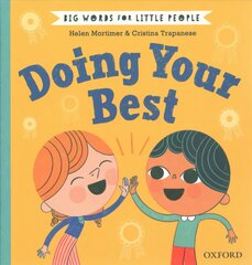 Big Words for Little People Doing Your Best 1 цена и информация | Книги для подростков  | pigu.lt