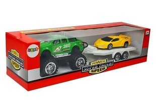 Automobilių rinkinys vaikams Auto Sportoe Yellow Terrain, 2 vnt. цена и информация | Игрушки для мальчиков | pigu.lt