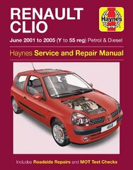 Renault Clio 01-05 kaina ir informacija | Kelionių vadovai, aprašymai | pigu.lt
