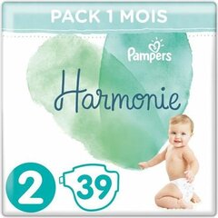 Vienkartinės sauskelnės Pampers Harmony 2, 39 vnt. kaina ir informacija | Sauskelnės | pigu.lt