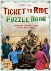 Ticket to Ride Puzzle Book: Travel the World with 100 Off-the-Rails Puzzles kaina ir informacija | Knygos apie sveiką gyvenseną ir mitybą | pigu.lt