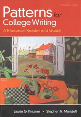 Patterns for College Writing: A Rhetorical Reader and Guide 14th ed. kaina ir informacija | Saviugdos knygos | pigu.lt
