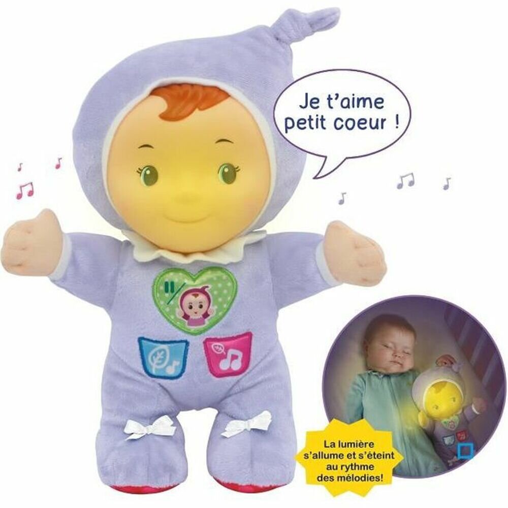 Pliušinis žaislas, leidžiantis garsus Vtech Baby Louison, kaina ir informacija | Žaislai kūdikiams | pigu.lt