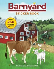 Barnyard Sticker Book: Includes 250 Stickers and 4 Scenes цена и информация | Книги для самых маленьких | pigu.lt