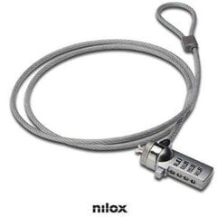 Saugumo kabelis Nilox NXSC002 (1,5 m) kaina ir informacija | Komponentų priedai | pigu.lt