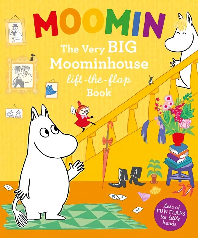 Moomin: The Very BIG Moominhouse Lift-the-Flap Book kaina ir informacija | Knygos mažiesiems | pigu.lt