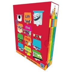 Numberblocks and Alphablocks 5 Book Lift-the-Flap Set цена и информация | Книги для самых маленьких | pigu.lt