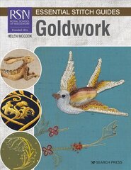 RSN Essential Stitch Guides: Goldwork: Large Format Edition цена и информация | Книги о питании и здоровом образе жизни | pigu.lt