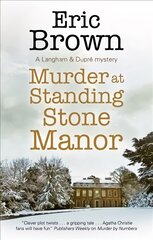 Murder at Standing Stone Manor Main - Large Print цена и информация | Фантастика, фэнтези | pigu.lt