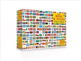 Usborne Book and Jigsaw Flags of the World цена и информация | Книги для малышей | pigu.lt