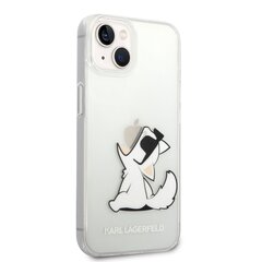 Karl Lagerfeld PC/TPU Choupette Eat Case для iPhone 14 Plus Transparent цена и информация | Чехлы для телефонов | pigu.lt