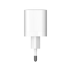 Forever TC-05 GaN PD charger 1x USB-C 1x USB 33W white цена и информация | Зарядные устройства для телефонов | pigu.lt