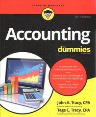 Accounting For Dummies, 7th Edition 7th Edition kaina ir informacija | Ekonomikos knygos | pigu.lt