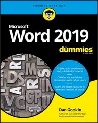 Word 2019 For Dummies kaina ir informacija | Ekonomikos knygos | pigu.lt