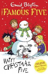 Famous Five Colour Short Stories: Happy Christmas, Five! цена и информация | Книги для подростков  | pigu.lt