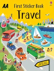 First Sticker Book Travel kaina ir informacija | Knygos paaugliams ir jaunimui | pigu.lt