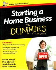 Starting a Home Business For Dummies kaina ir informacija | Ekonomikos knygos | pigu.lt