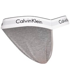 Kelnaitės moterims Calvin Klein, pilkos цена и информация | Стринги | pigu.lt