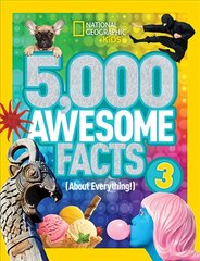5,000 Awesome Facts (About Everything!) 3, No. 3 цена и информация | Книги для подростков  | pigu.lt