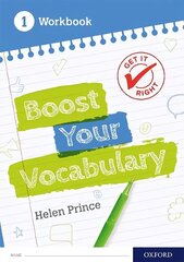 Get It Right: Boost Your Vocabulary Workbook 1 (Pack of 15) 1 kaina ir informacija | Knygos paaugliams ir jaunimui | pigu.lt