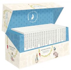World of Peter Rabbit - The Complete Collection of Original Tales 1-23 White   Jackets цена и информация | Книги для подростков  | pigu.lt