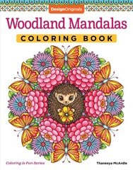 Woodland Mandalas Coloring Book kaina ir informacija | Knygos apie meną | pigu.lt