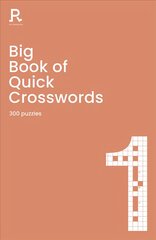 Big Book of Quick Crosswords Book 1: a bumper crossword book for adults containing 300 puzzles цена и информация | Книги о питании и здоровом образе жизни | pigu.lt