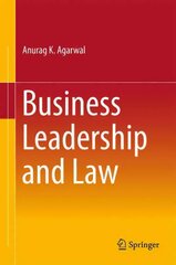 Business Leadership and Law 1st ed. 2017 цена и информация | Книги по экономике | pigu.lt