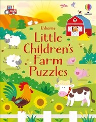 Little Children's Farm Puzzles цена и информация | Книги для малышей | pigu.lt