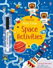 Wipe-Clean Space Activities цена и информация | Книги для малышей | pigu.lt