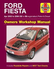 Ford Fiesta Petrol & Diesel Apr 02 - 08 (02 to 58 reg) цена и информация | Путеводители, путешествия | pigu.lt