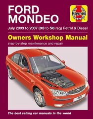 Ford Mondeo Petrol & Diesel (03-07) kaina ir informacija | Kelionių vadovai, aprašymai | pigu.lt