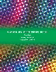 Textiles: Pearson New International Edition 11th edition цена и информация | Книги об искусстве | pigu.lt