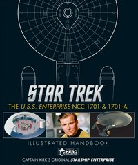 Star Trek: The U.S.S. Enterprise NCC-1701 Illustrated Handbook: The U.S.S. Enterprise NCC-1701 Illustrated Handbook Annotated edition kaina ir informacija | Knygos apie meną | pigu.lt