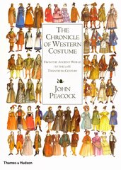 Chronicle of Western Costume: From the Ancient World to the Late Twentieth Century kaina ir informacija | Knygos apie meną | pigu.lt