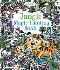 Jungle Magic Painting Book цена и информация | Книги для малышей | pigu.lt