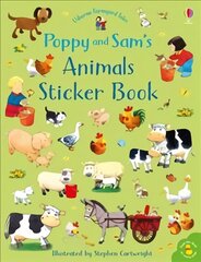 Poppy and Sam's Animals Sticker Book цена и информация | Книги для малышей | pigu.lt